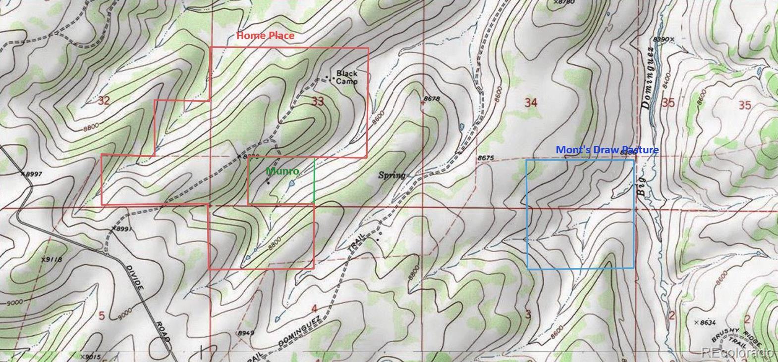 0 Divide Road Whitewater, CO 81527 - Photo 43 of 43 a close up of a shower curtain