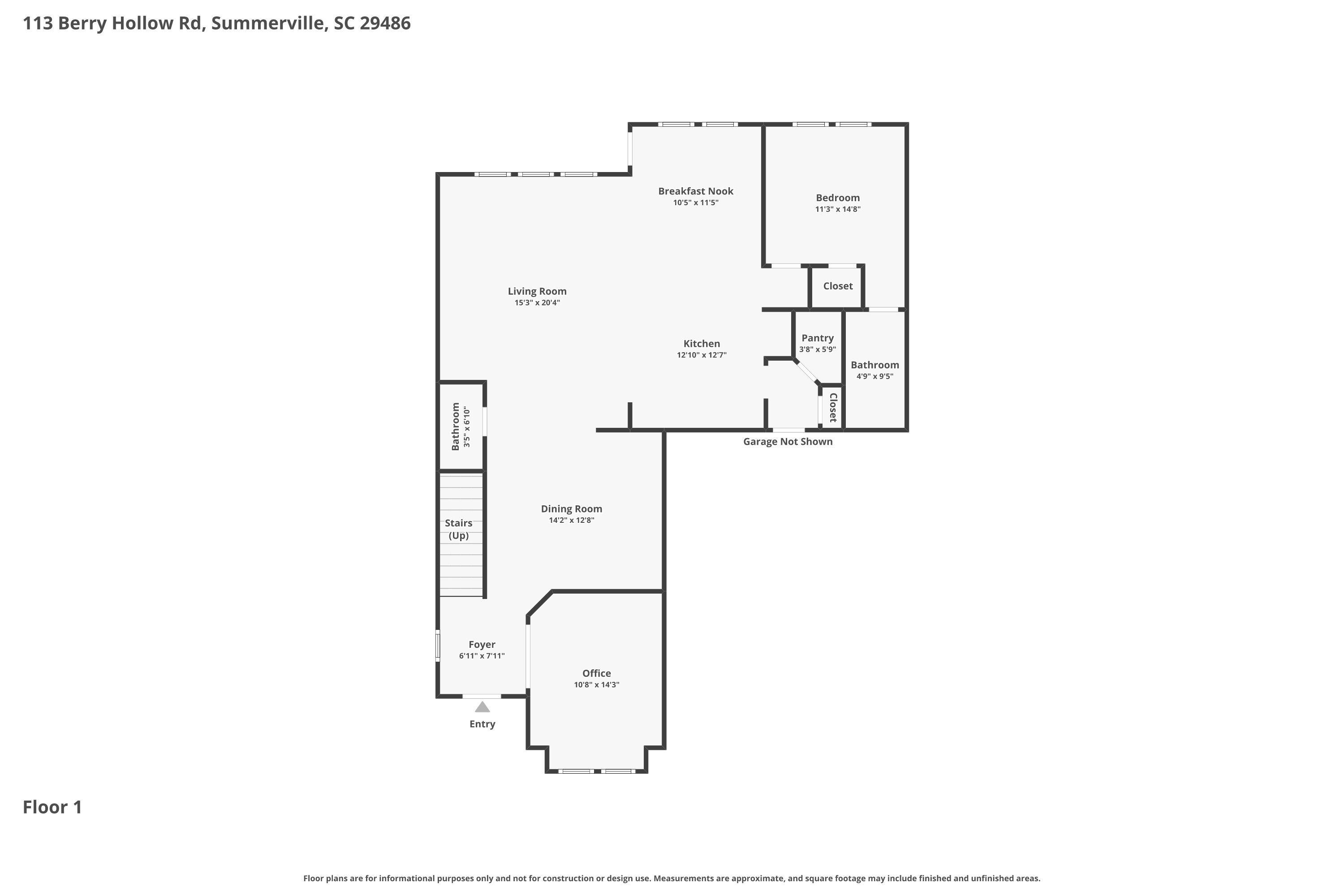 113 Berry Hollow Road Summerville, SC 29486 - Photo 42 of 54 First Floor