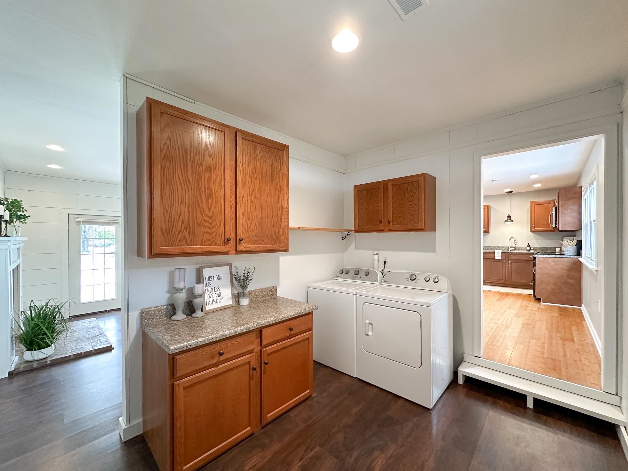 7472 Lilly Square Dayton, VA 22821 - Photo 17 of 30 a bathroom with a double vanity sink and mirror