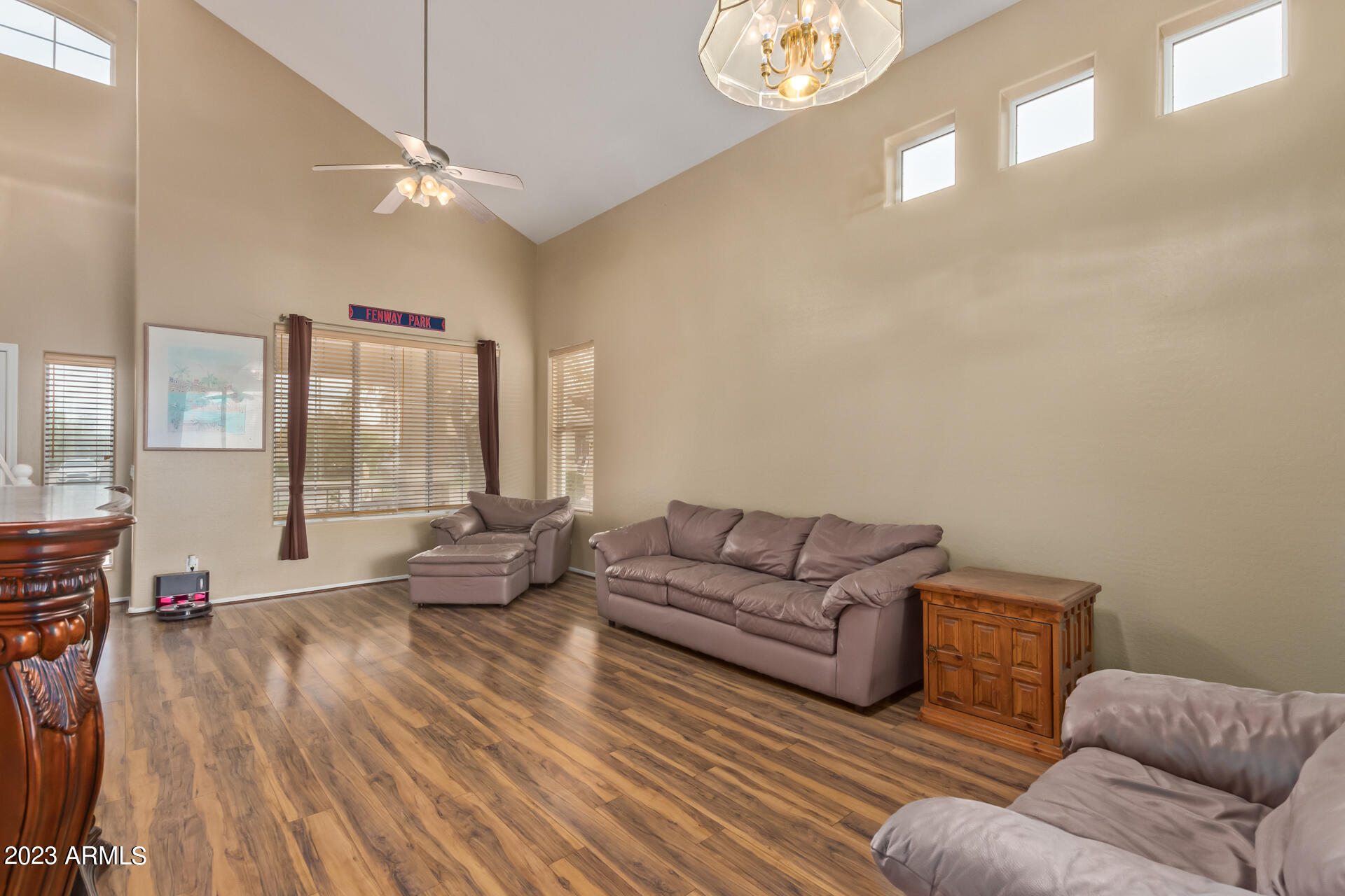 1956 South Rome Street Gilbert, AZ 85295 - Photo 6 of 41 Great Room with Vaulted Ceiling