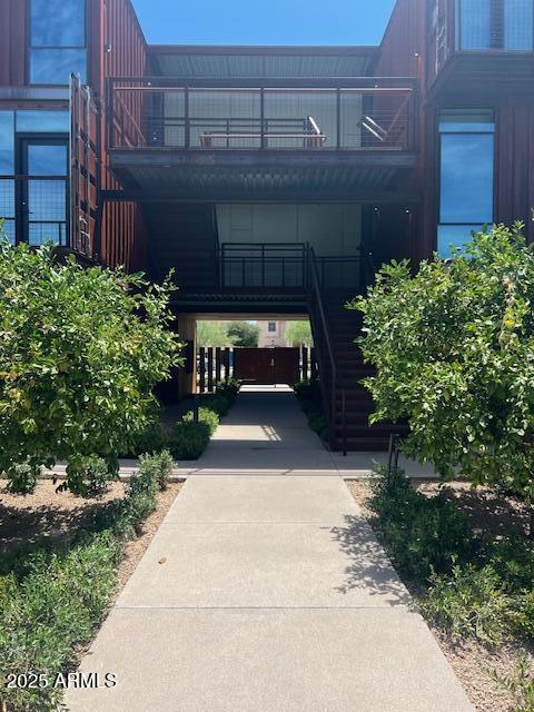 1436 South Terrace Road, Unit 102 Tempe, AZ 85281 - Photo 3 of 25 a view of entrance with flower plants