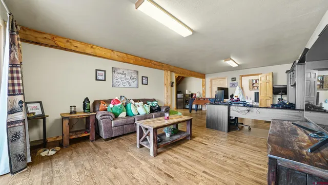 a view of a car park in front of house