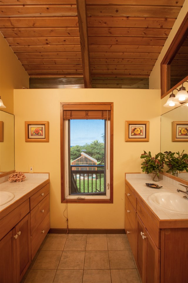 480 Hoolawa Road Haiku, HI 96708 - Photo 25 of 30 a bathroom with a sink and a mirror