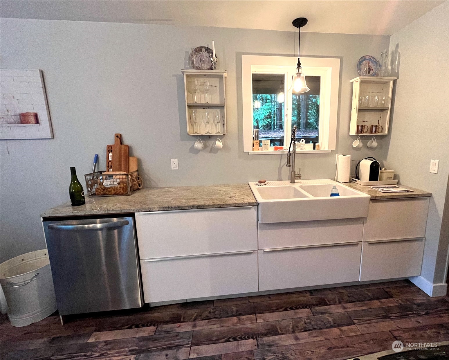 68 Regina Way Point Roberts, WA 98281 - Photo 8 of 24 a bathroom with a sink and a mirror