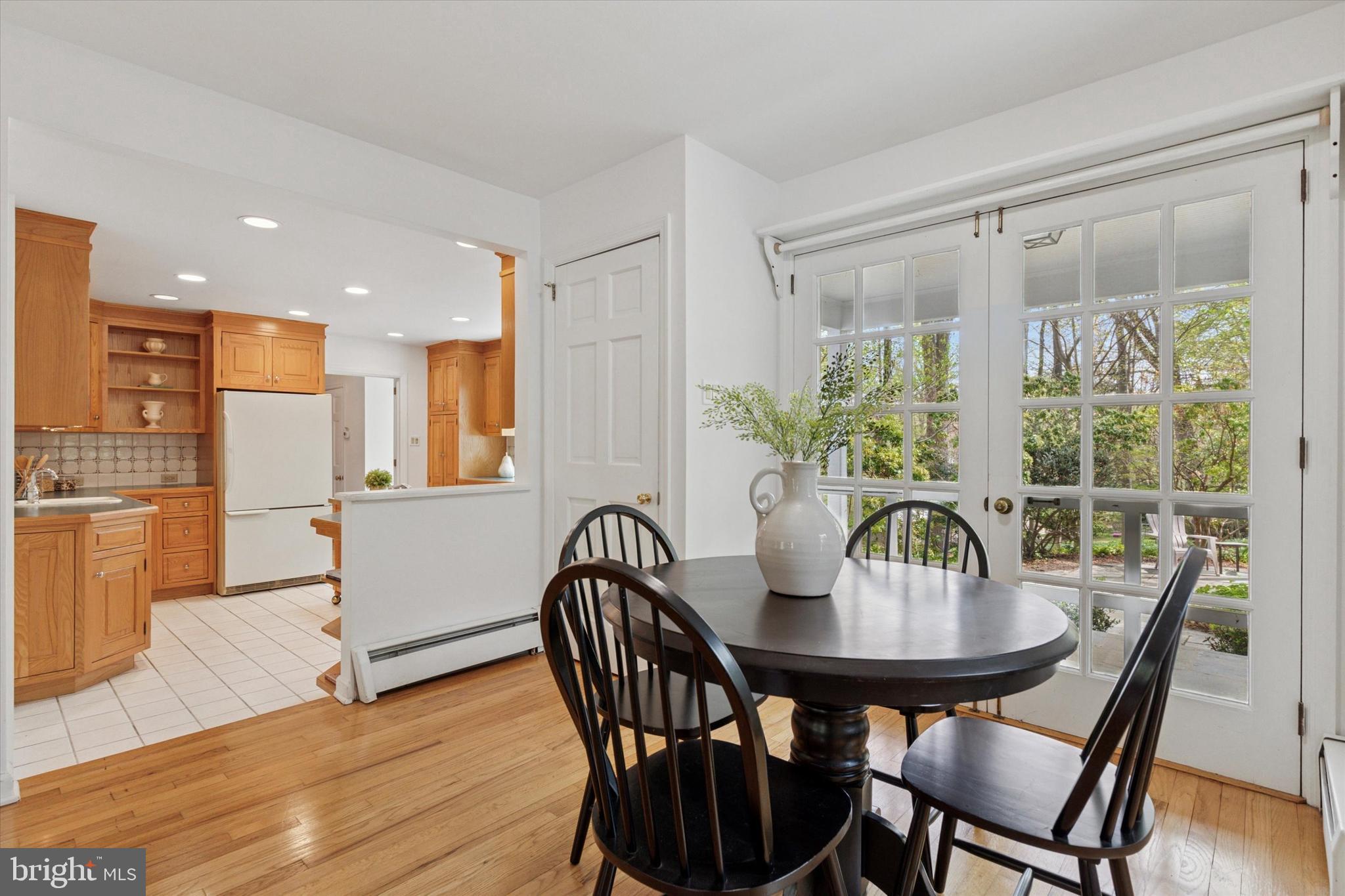 99 Elfman Drive Doylestown, PA 18901 - Photo 13 of 35 a view of a dining room with furniture window and wooden floor
