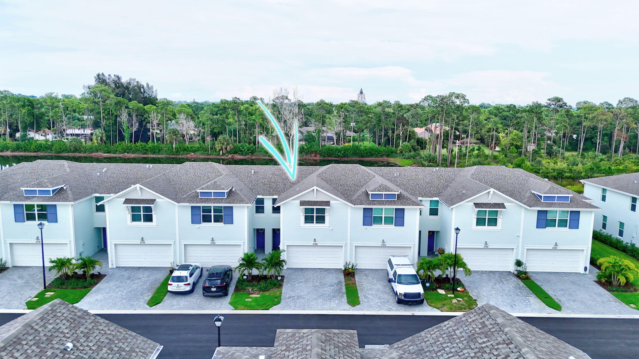 5766 Southeast Edgewater Circle Stuart, FL 34997 - Photo 34 of 47 Front of Townhome