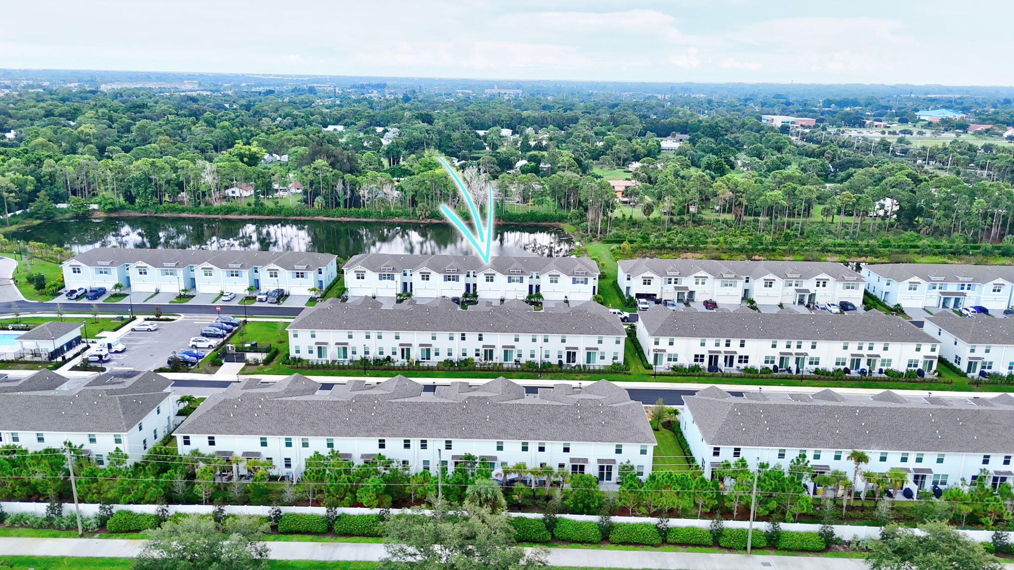 5766 Southeast Edgewater Circle Stuart, FL 34997 - Photo 36 of 47 Front of Townhome