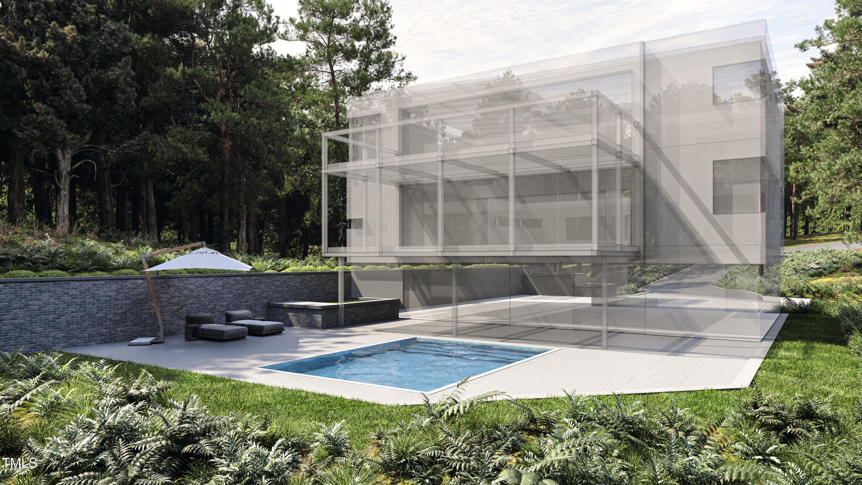 3521 Alamance Drive Raleigh, NC 27609 - Photo 3 of 4 rear