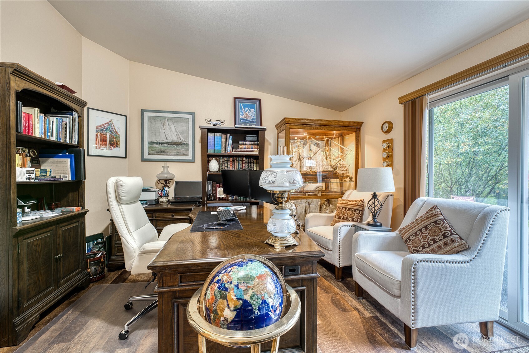 991 Northeast Hurd Road Belfair, WA 98528 - Photo 20 of 40 a living room with furniture and a window