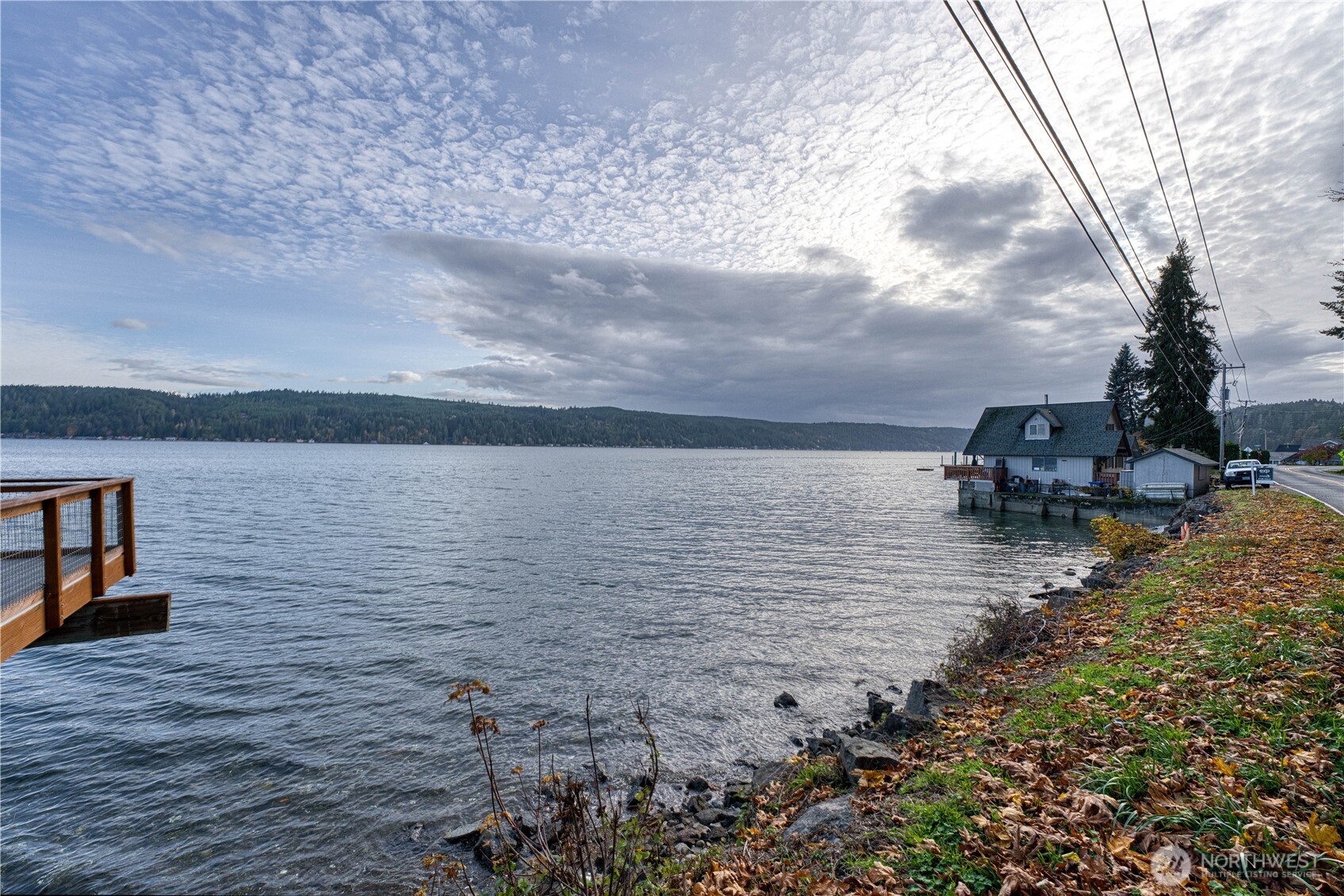 991 Northeast Hurd Road Belfair, WA 98528 - Photo 39 of 40 a view of a lake from a yard