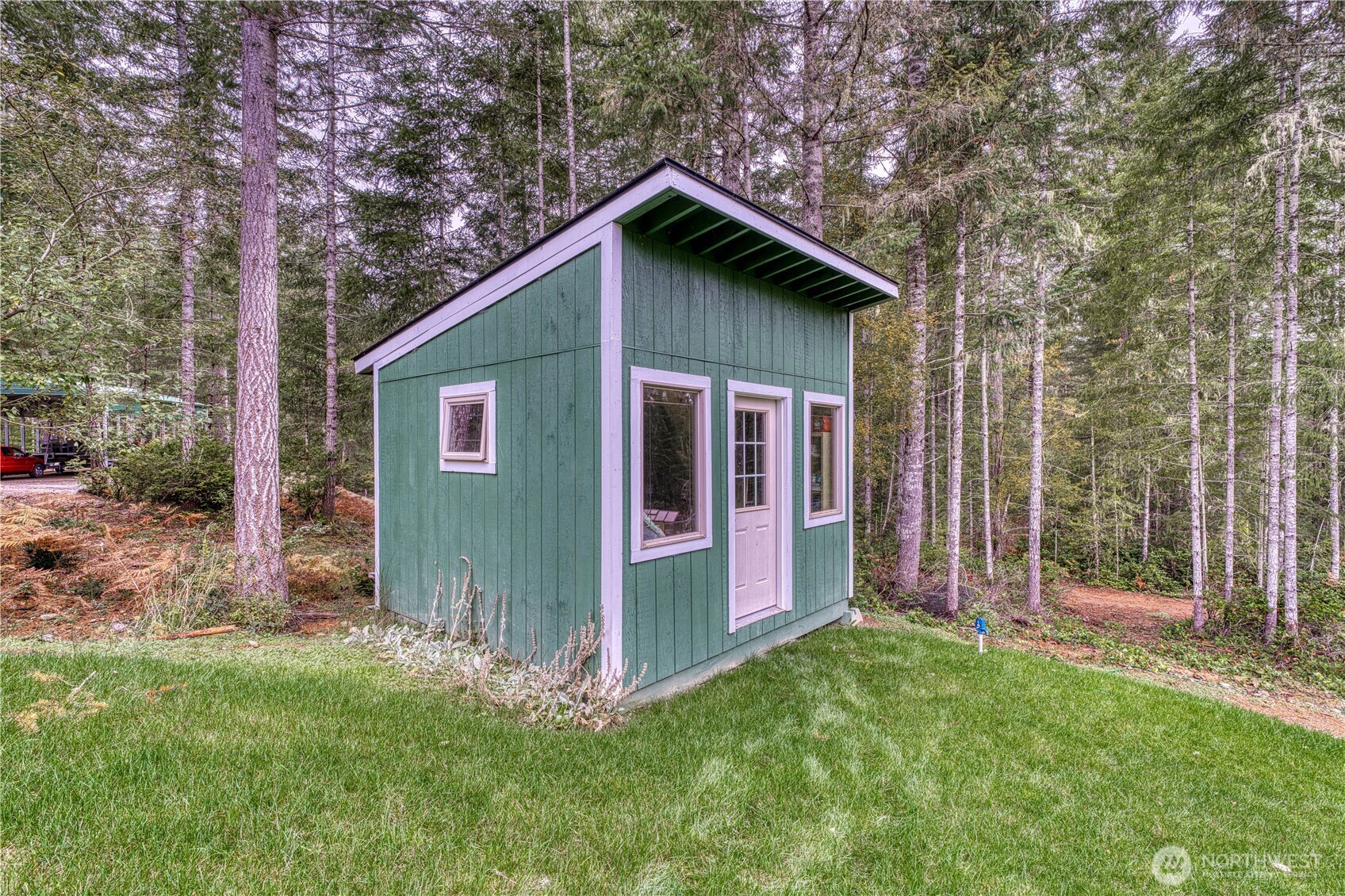 991 Northeast Hurd Road Belfair, WA 98528 - Photo 10 of 40 a view of a house with backyard