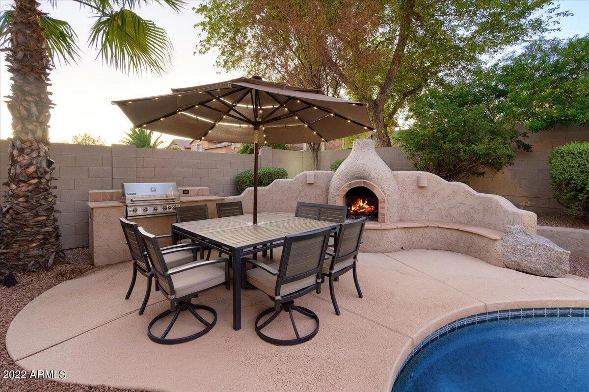 7550 East Glenn Moore Road Scottsdale, AZ 85255 - Photo 33 of 41 39-Fireplace