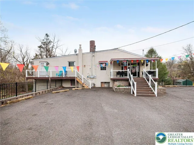 a view of a roof deck