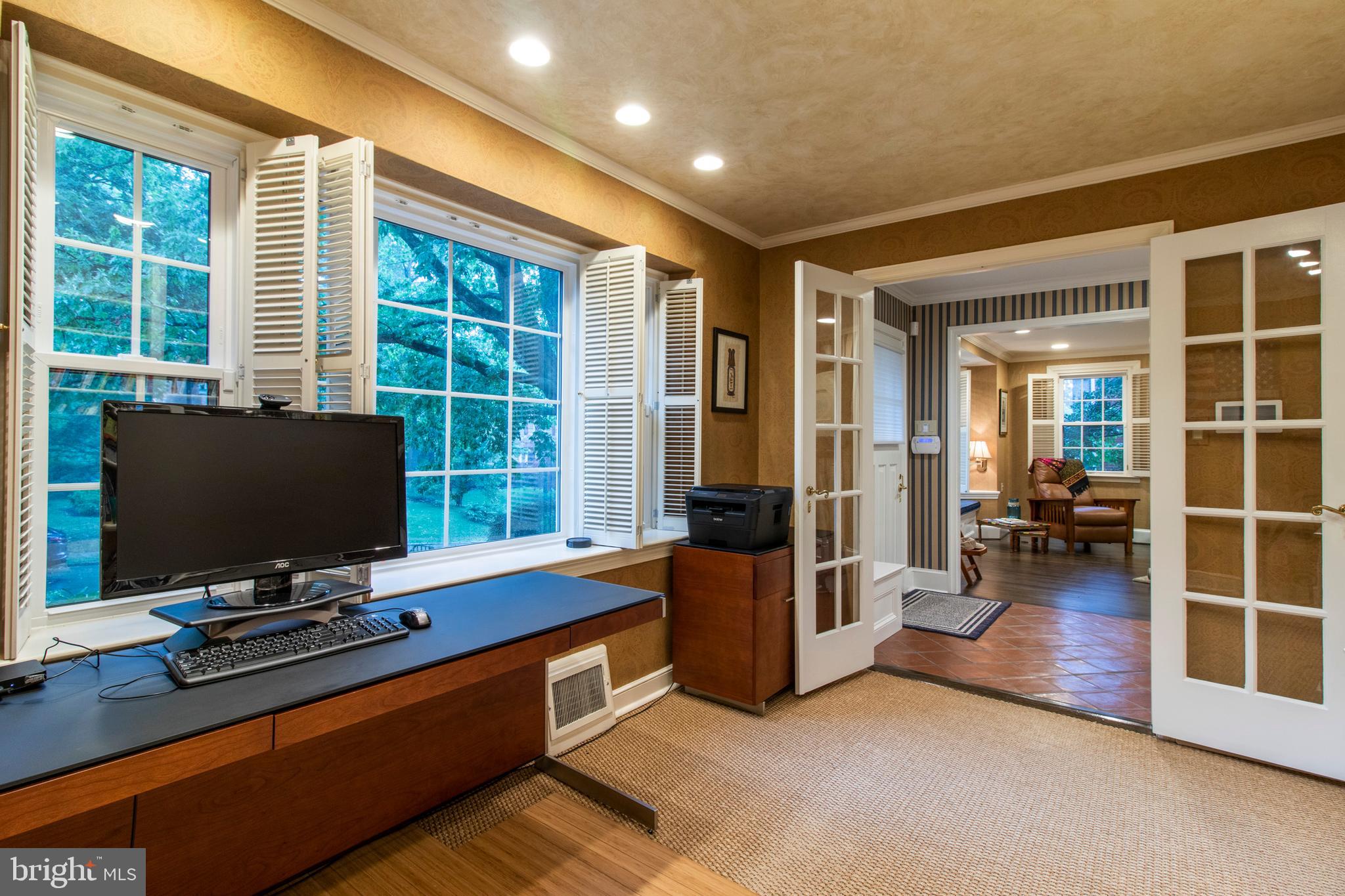 1118 Coventry Road Cheltenham, PA 19012 - Photo 21 of 59 Den windows allow tons of natural light!