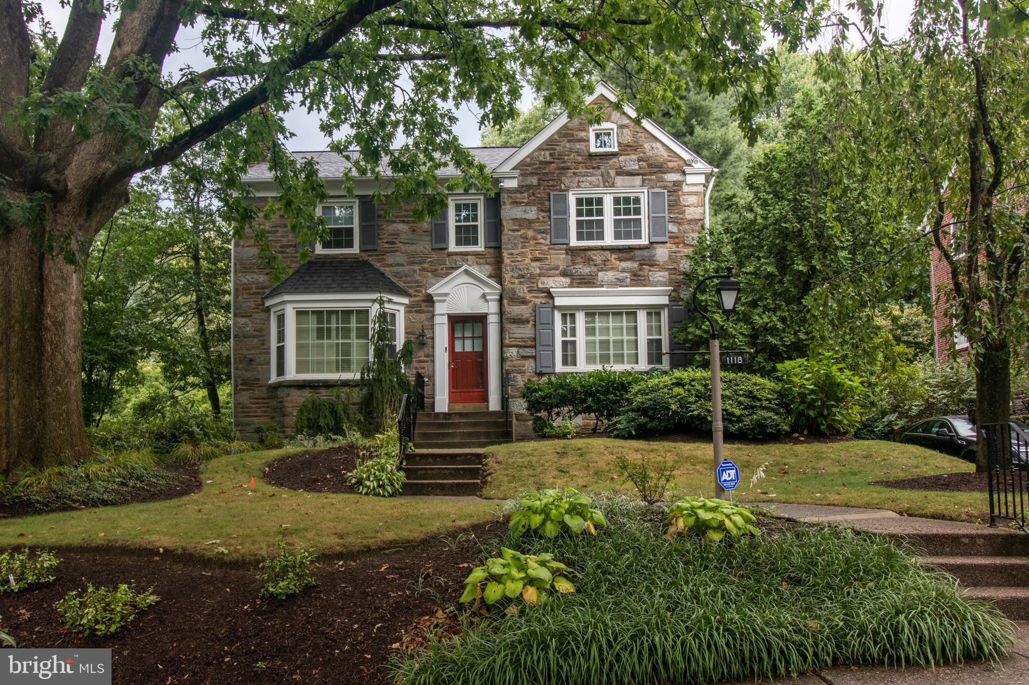 1118 Coventry Road Cheltenham, PA 19012 - Photo 46 of 59 Beautiful garden beds highlight the front lawn