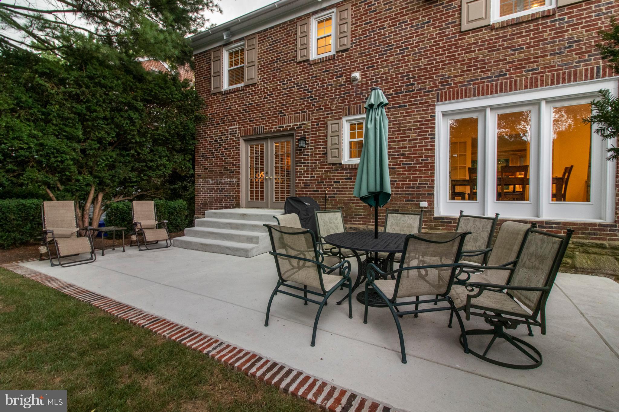 1118 Coventry Road Cheltenham, PA 19012 - Photo 52 of 59 New patio with brick accents blends in beautifully