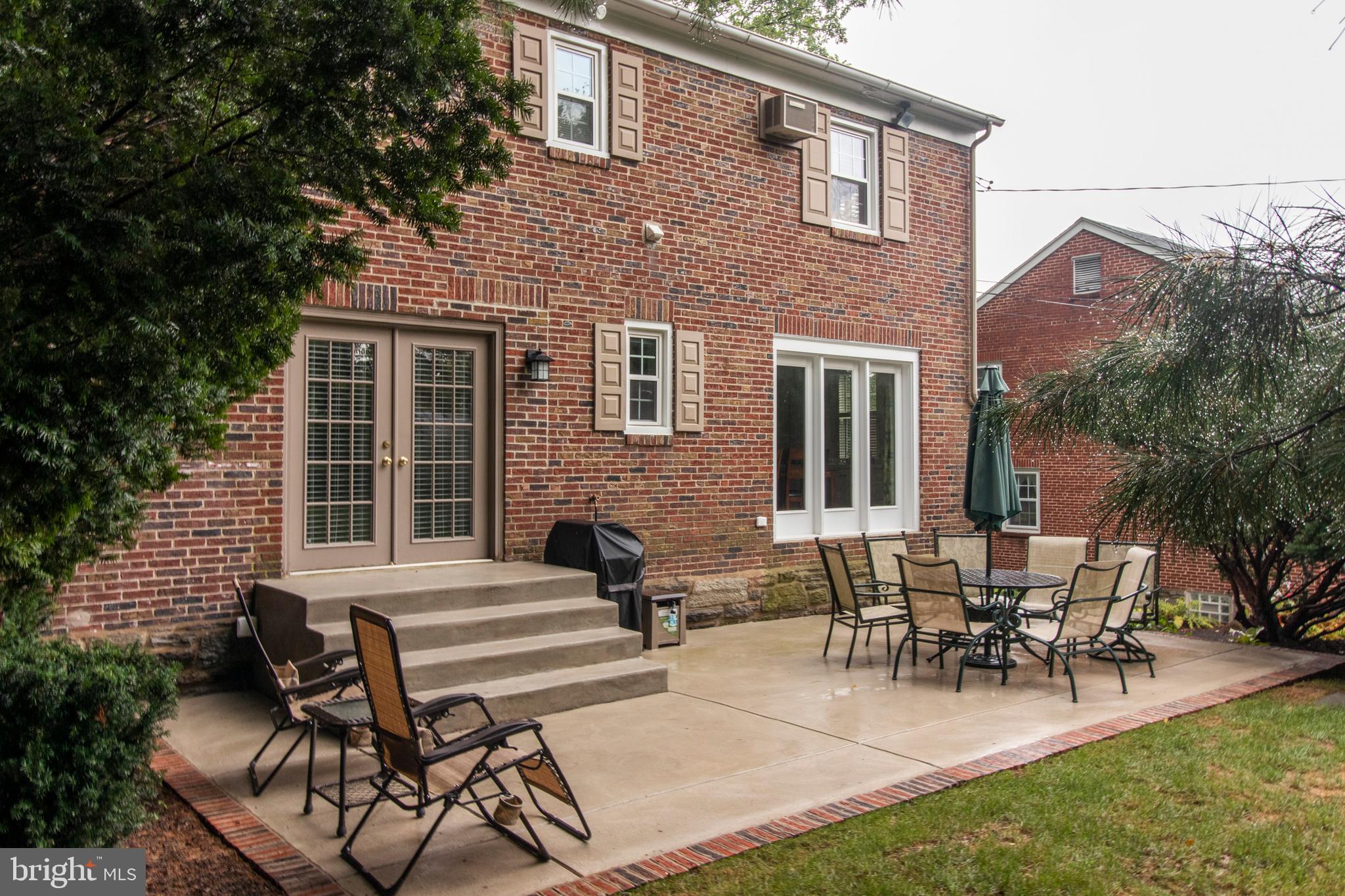1118 Coventry Road Cheltenham, PA 19012 - Photo 53 of 59 Glass french doors from the Kitchen - great flow!
