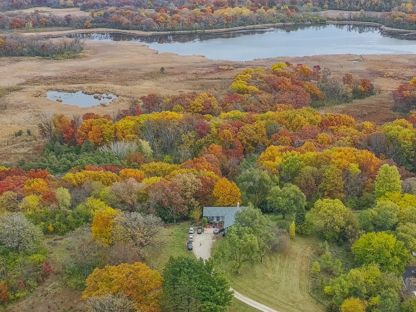 7822 North Pillow Hill Road Spring Grove, IL 60081 - Photo 8 of 34 a view of lake