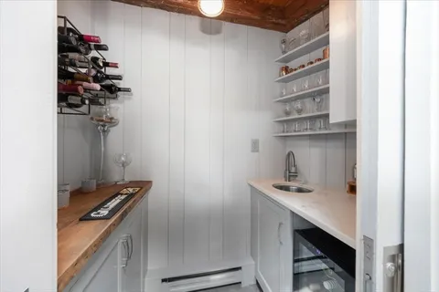 a room with storage and utility