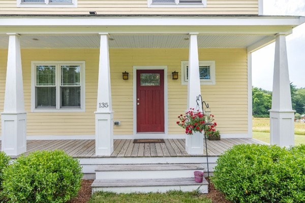 135 Marion Road Middleboro, MA 02346 - Photo 2 of 30 a view of a house with potted plants