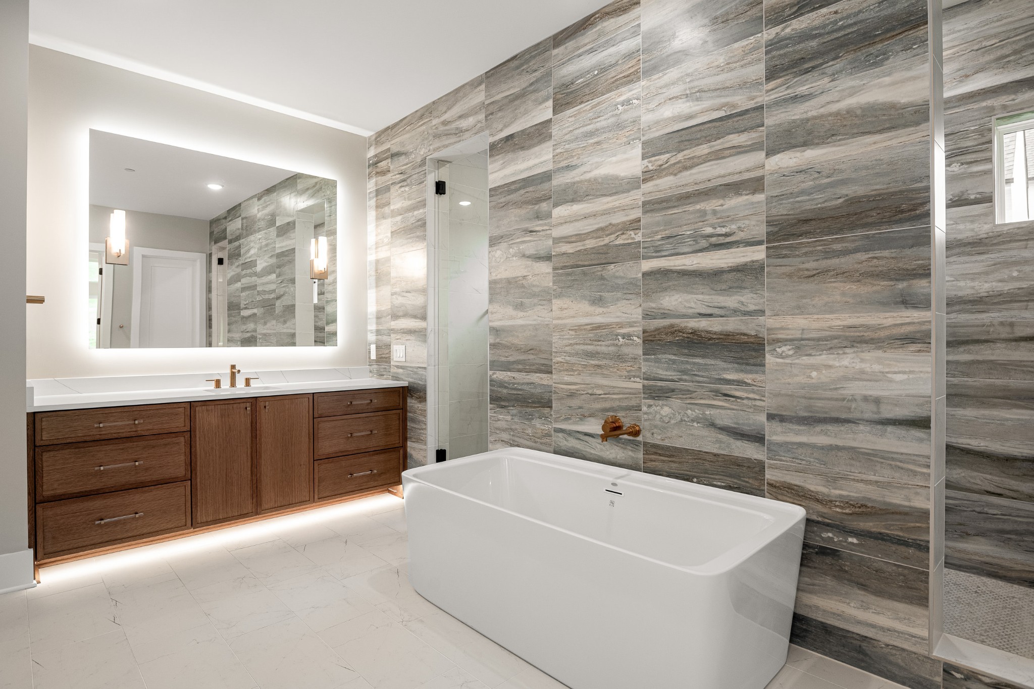1764 Dean Road Thompson's Station, TN 37179 - Photo 35 of 45 a bathroom with a bathtub and a sink
