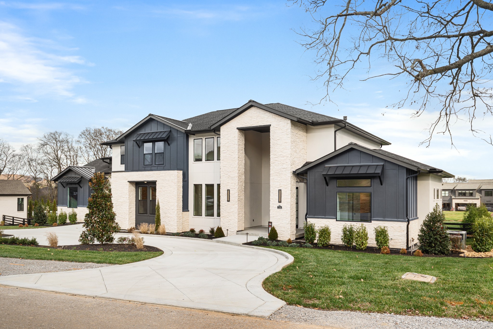 1764 Dean Road Thompson's Station, TN 37179 - Photo 5 of 45 a front view of a house with a yard