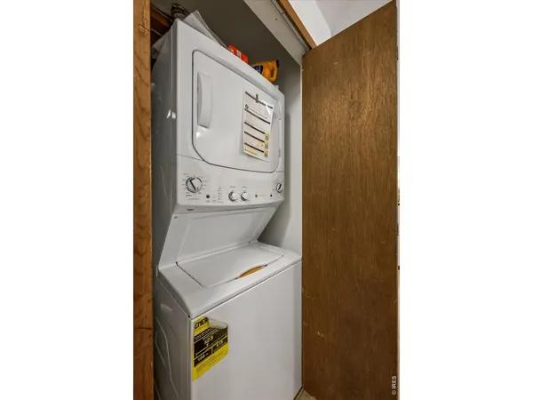 a view of balcony with wooden floor