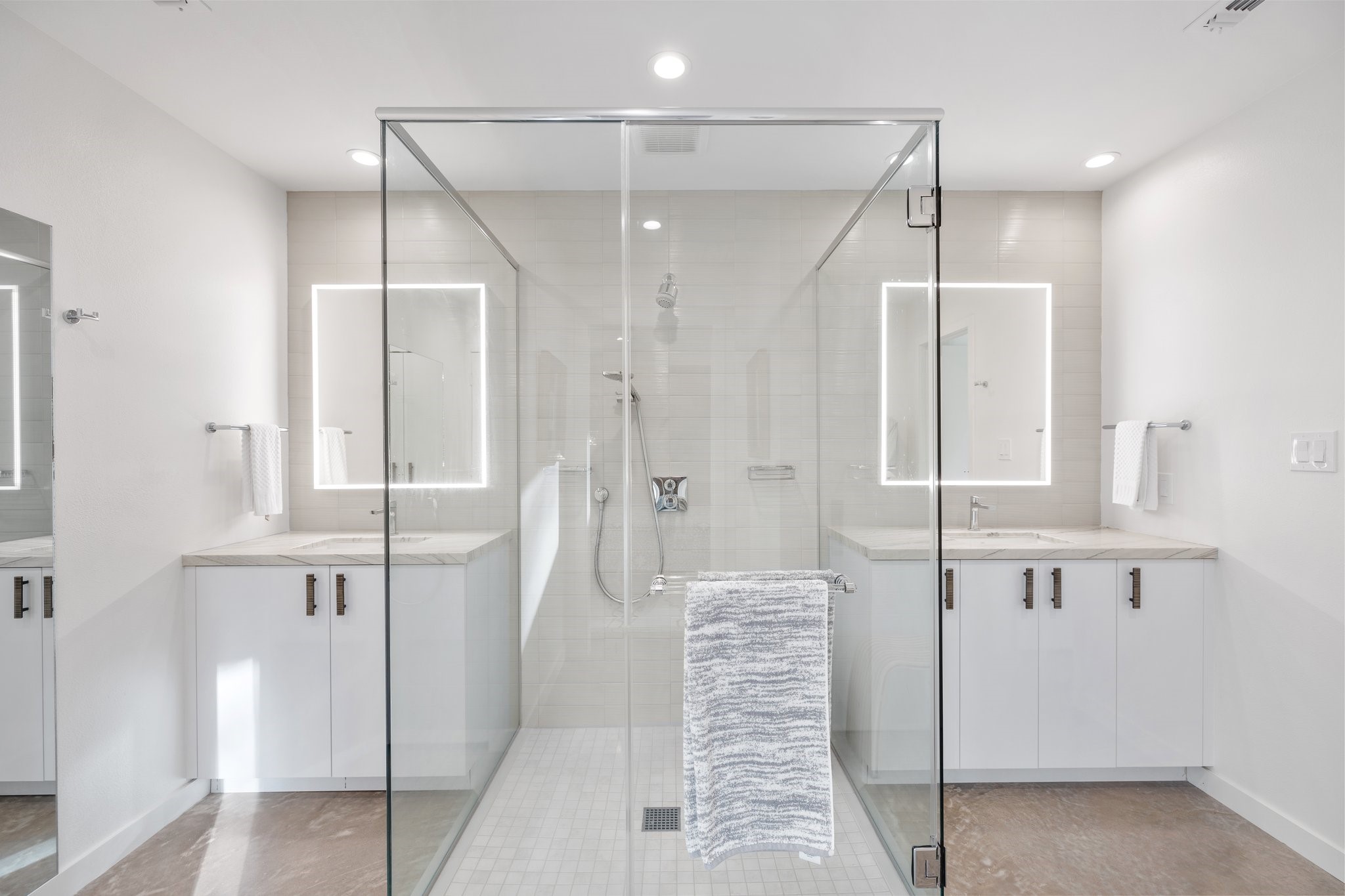 1585 Round Top Road Round Top, TX 78954 - Photo 17 of 30 a bathroom with a shower