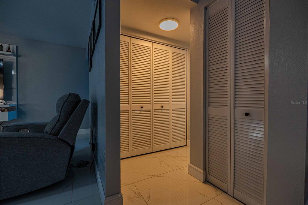 5124 Springwood Drive Tampa, FL 33624 - Photo 23 of 53 a view of workspace with wooden floor