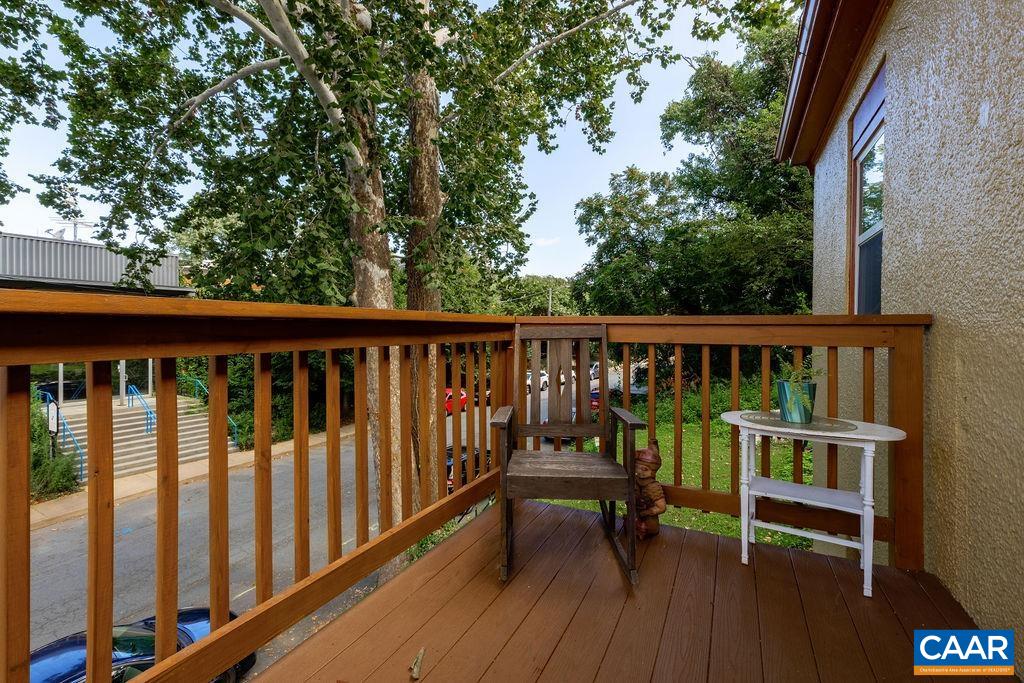 1002 2nd Street Southeast Charlottesville, VA 22902 - Photo 3 of 29 a view of a wooden deck and outdoor space