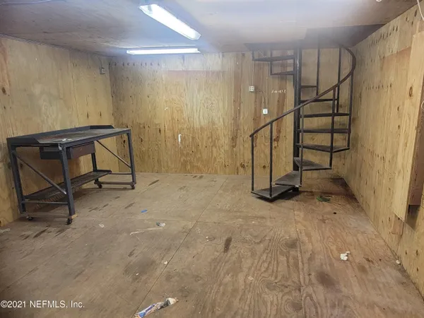 a view of wooden floor