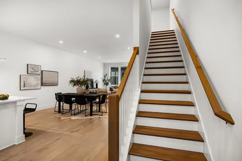 a view of entryway and hall