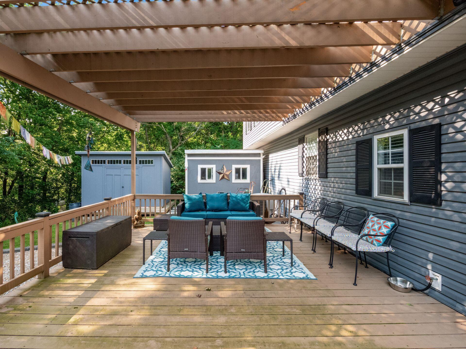 5770 Lambert Road Orient, OH 43146 - Photo 51 of 64 Spacious Back Deck
