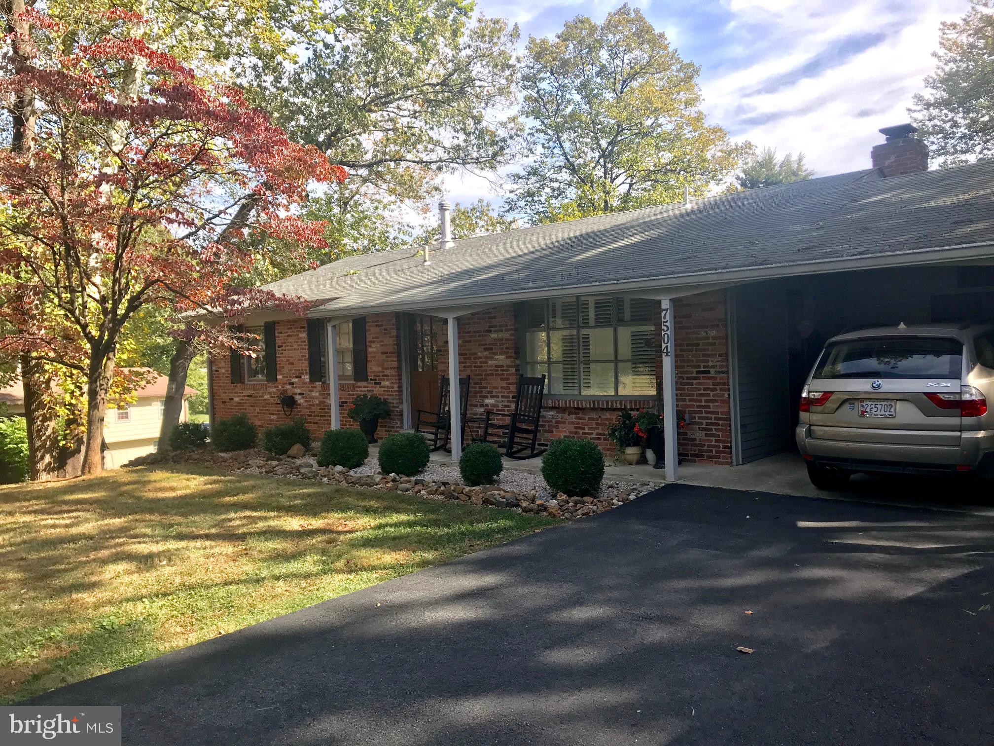 7504 Miller Fall Road Rockville, MD 20855 - Photo 2 of 30 Picturesque Rambler with front porch