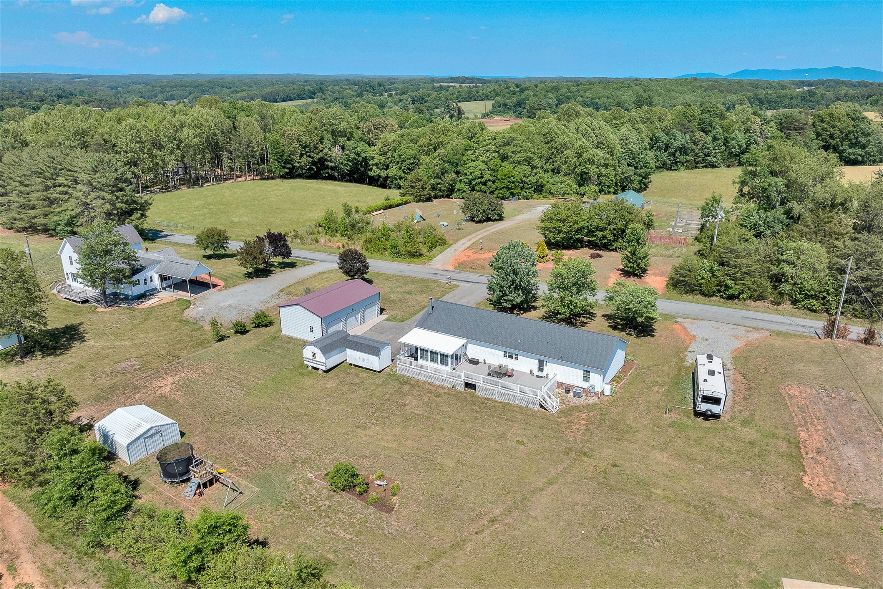 159 Simmons Creek Road Union Hall, VA 24176 - Photo 54 of 55 an aerial view of a