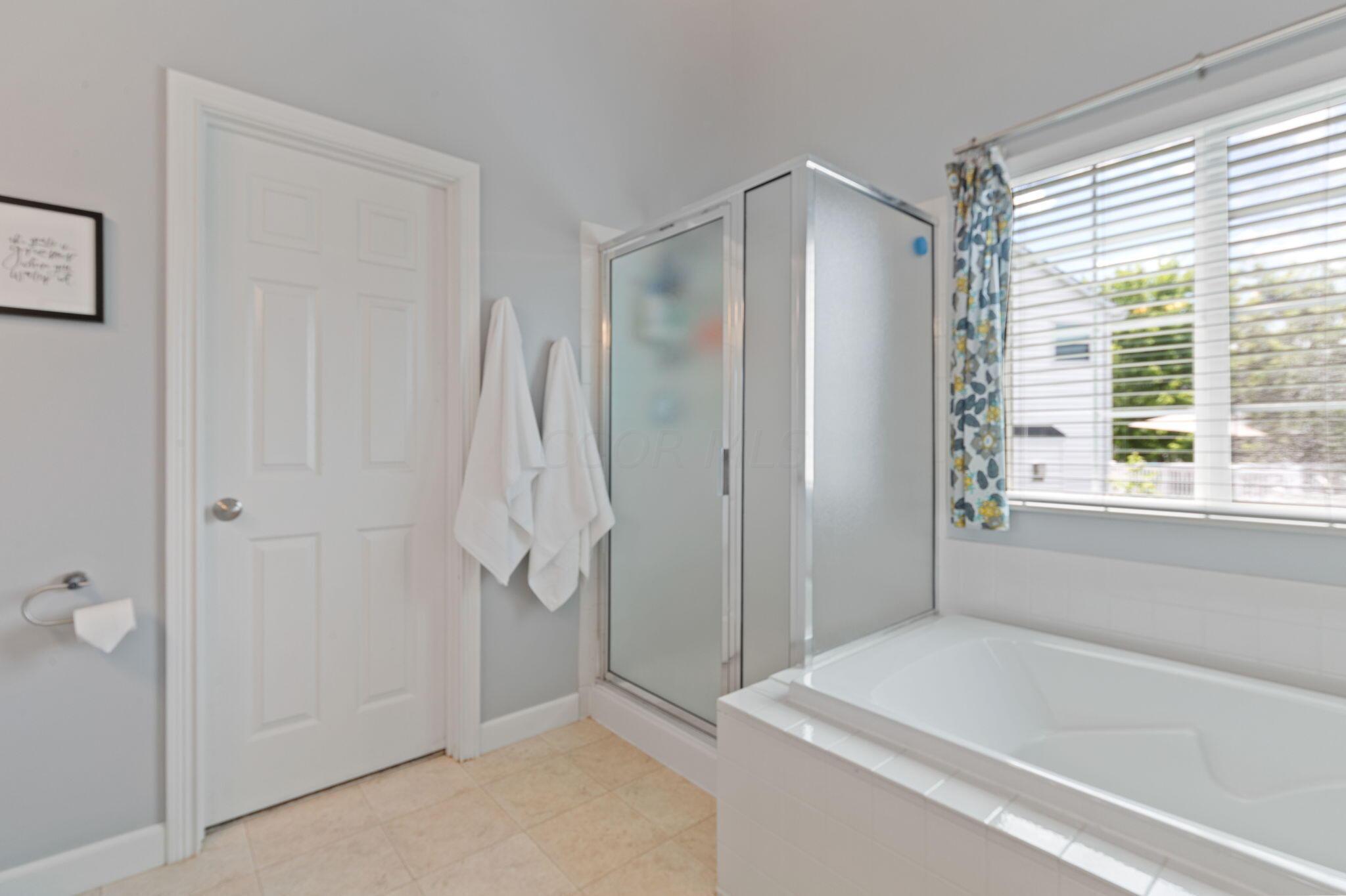 612 Acme Road Delaware, OH 43015 - Photo 15 of 40 Primary Shower and tub