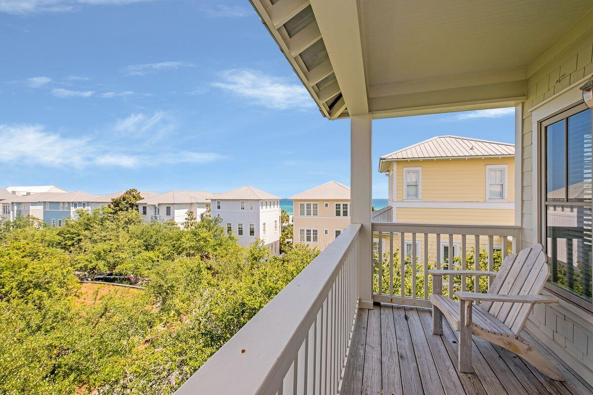 40 Chelsea Loop Road Santa Rosa Beach, FL 32459 - Photo 37 of 46 a view of a balcony with wooden floor and fence
