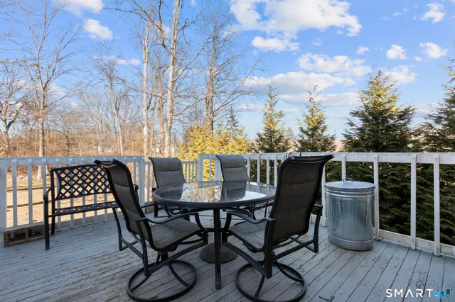 a view of yard covered with snow