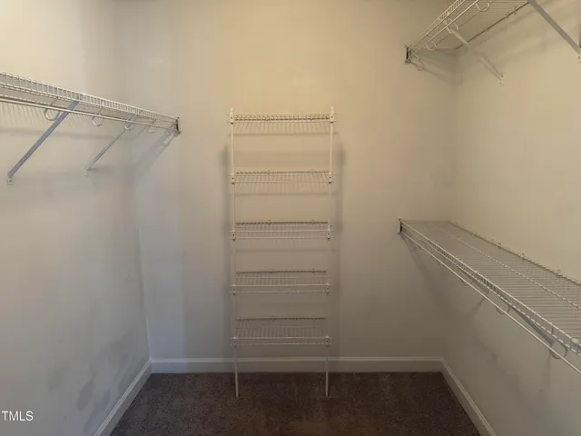 a view of walk in closet