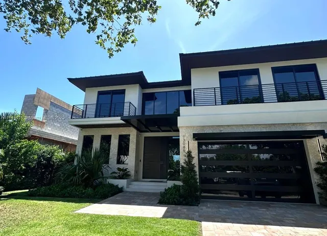 a front view of house with yard