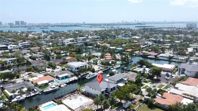 an aerial view of a city with lots of residential buildings