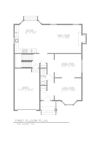 a black and white photo of a room