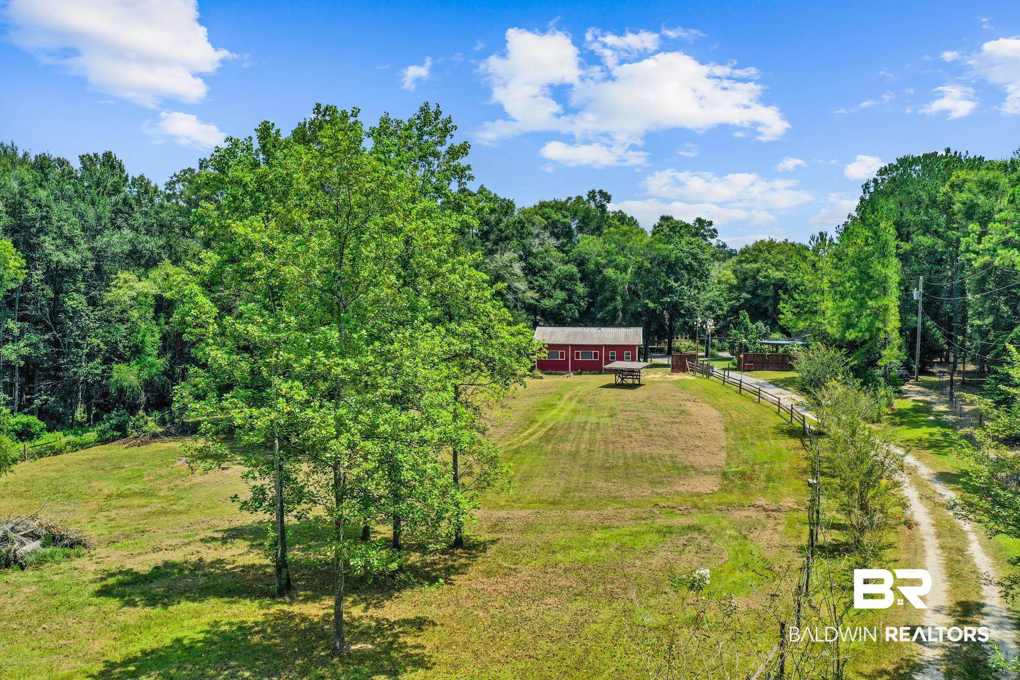 8321 Dixon Road Bay Minette, AL 36507 - Photo 69 of 79 Bird's eye view with a rural view