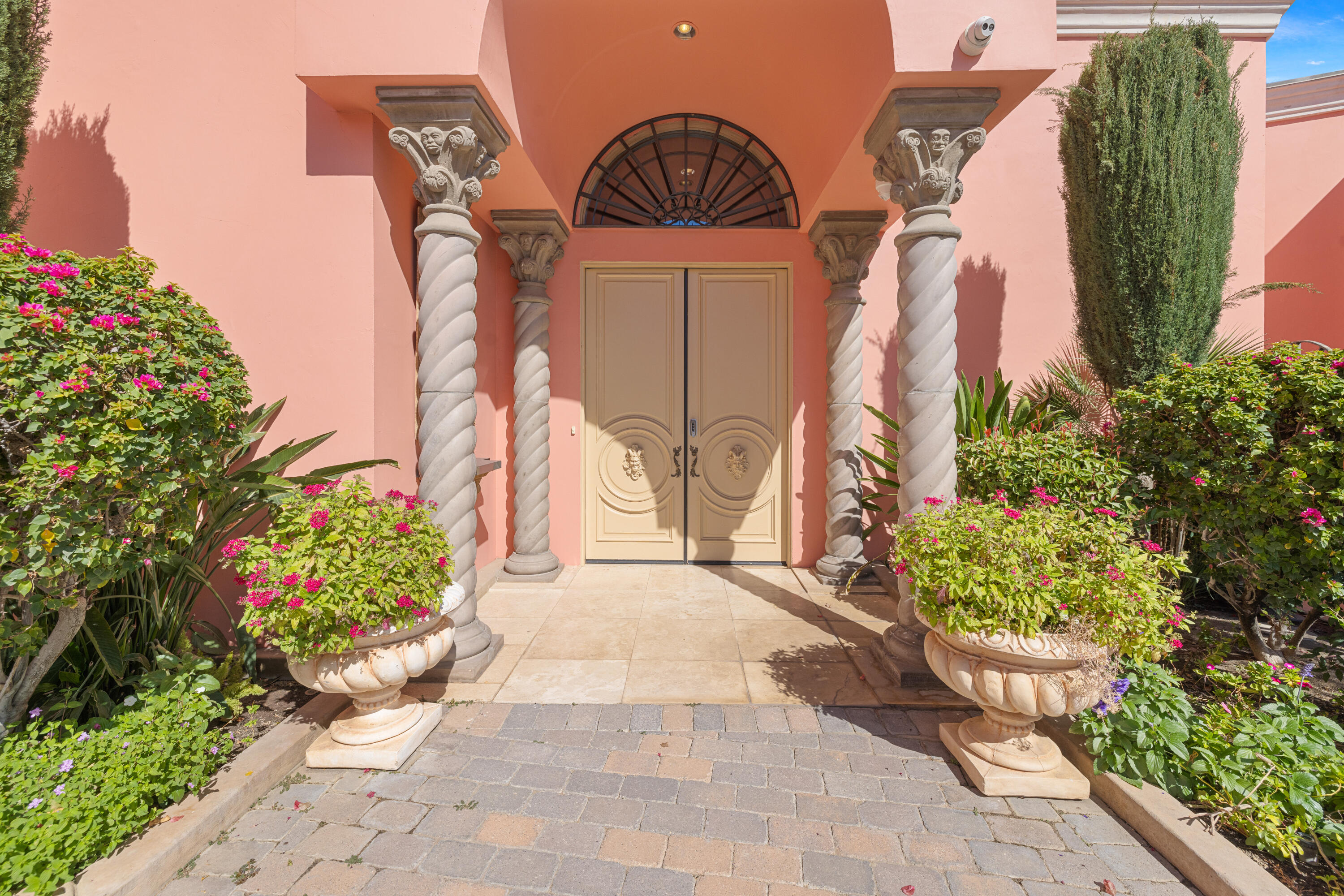 18 Vía Condotti Rancho Mirage, CA 92270 - Photo 3 of 79 a view of a house with a flower garden