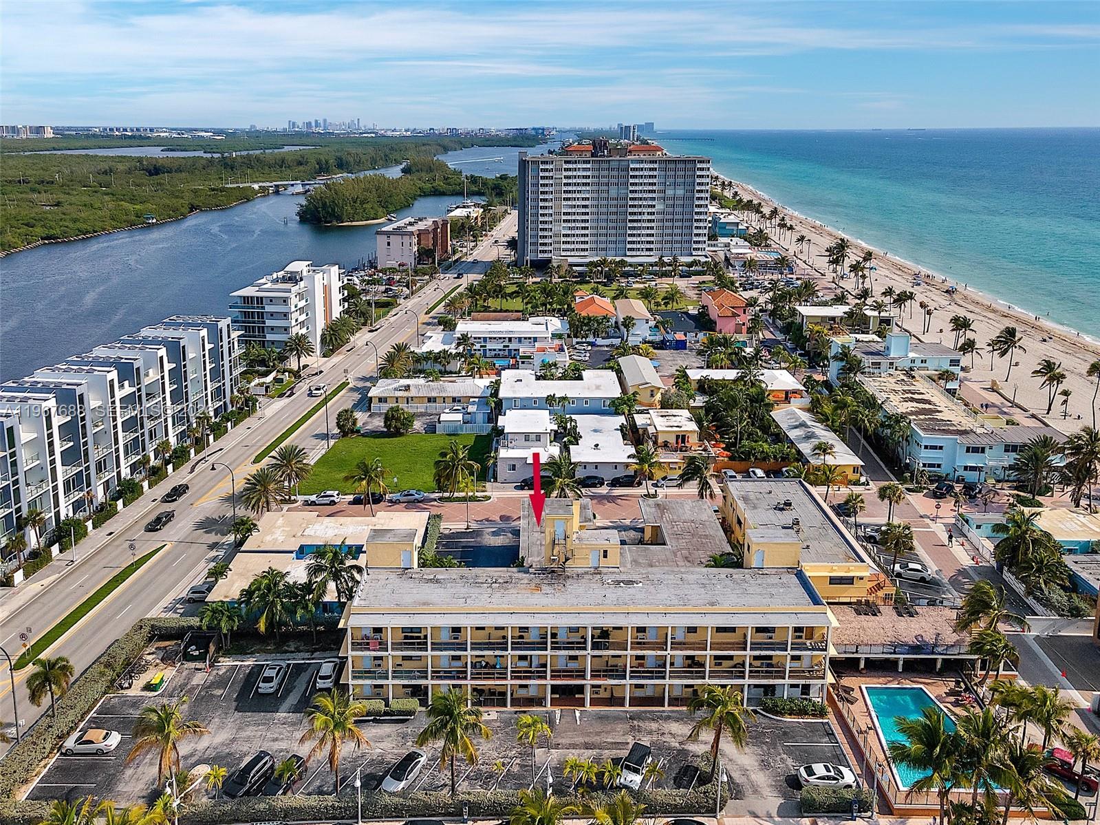322 Harding Street, Unit B202 Hollywood, FL 33019 - Photo 7 of 39 a picture of city view with lake view and mountain view