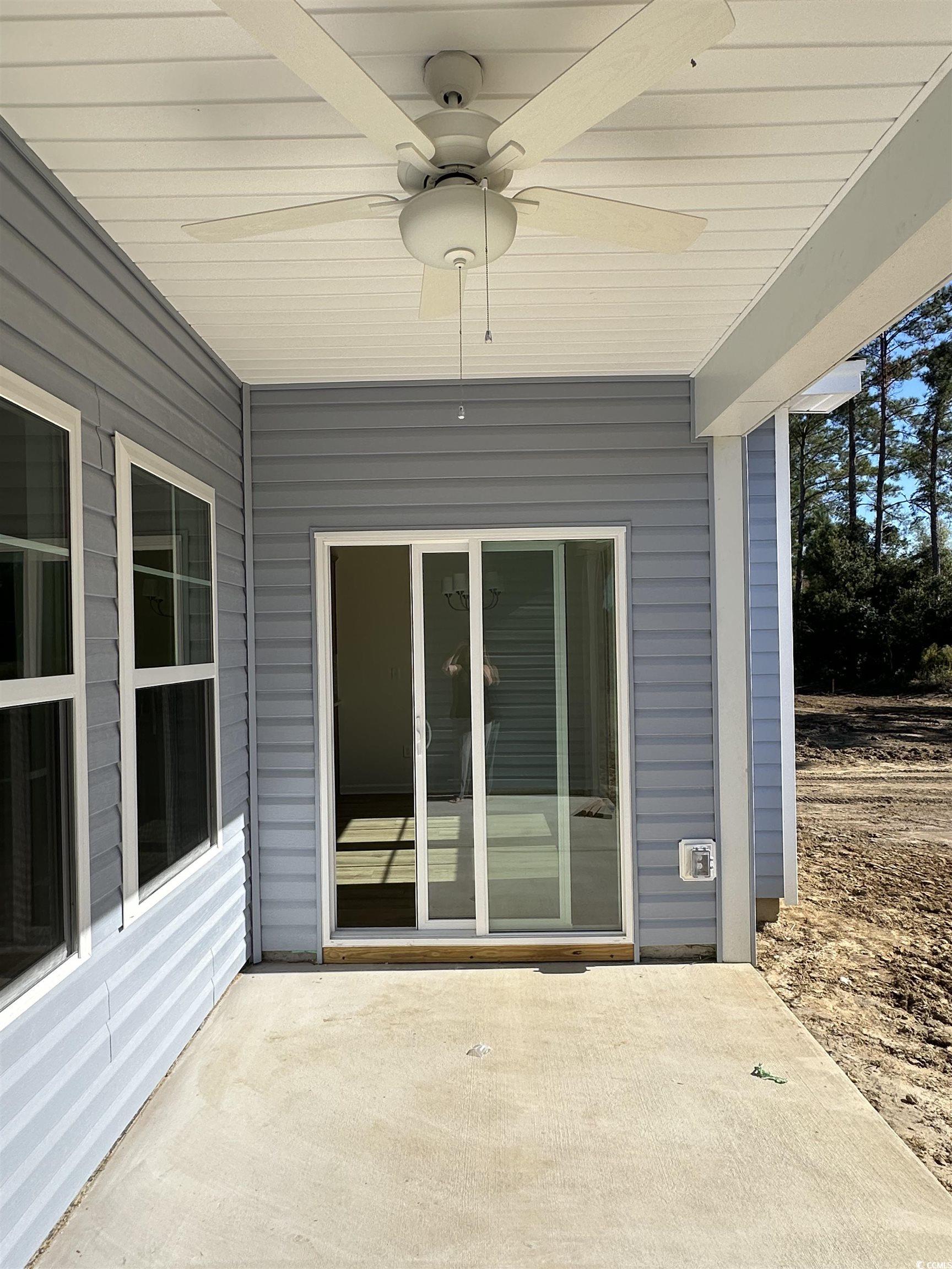 892 Birch Gdn Drive Longs, SC 29568 - Photo 12 of 15 View of patio / terrace featuring ceiling fan