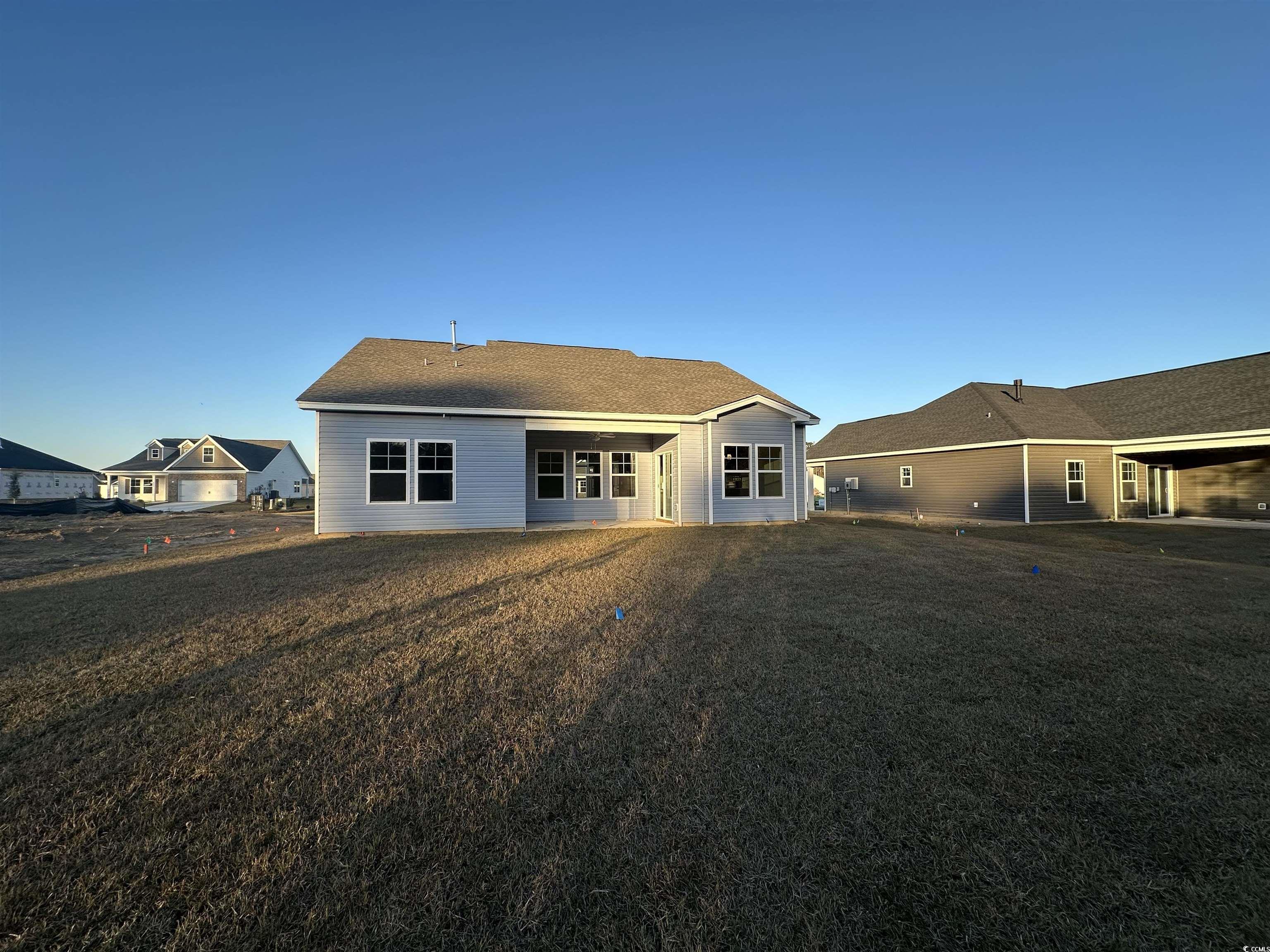 892 Birch Gdn Drive Longs, SC 29568 - Photo 14 of 15 Rear view of house featuring a patio area and a yard