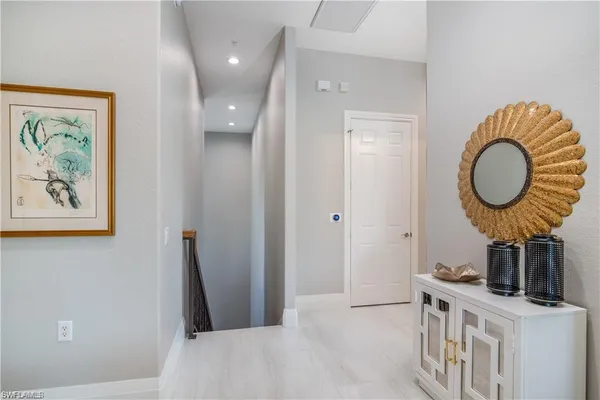 a view of a kitchen from a bedroom