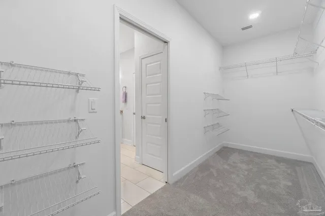 a view of walk in closet