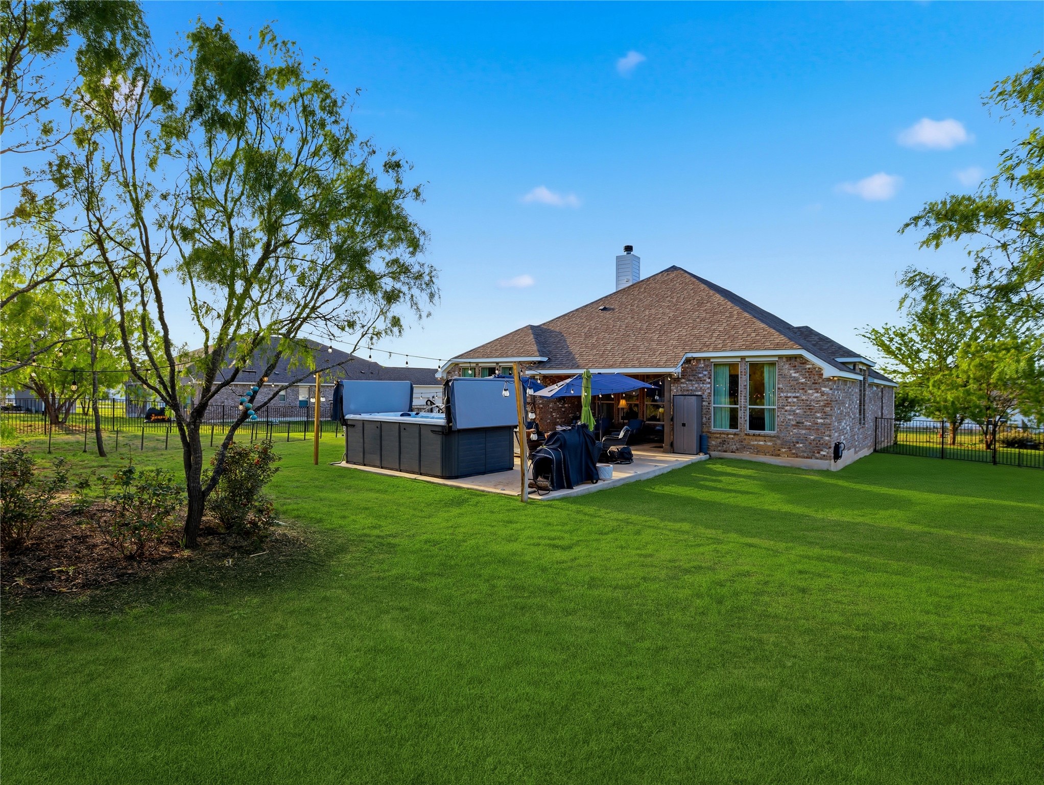 316 Raptor Beak Way Cedar Creek, TX 78612 - Photo 28 of 30 a view of house with backyard